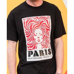 PARIS SALON HAIR T-SHIRT BLACK