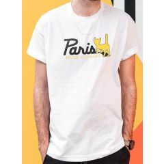 PARIS THE GATO T-SHIRT WHITE