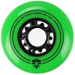 FLYING EAGLE RX WINGS WHEELS GREEN 4 PCS-72mm