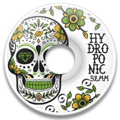 Hydroponic MEXICAN SKULL GREEN Skate Wheels 52mm 100A