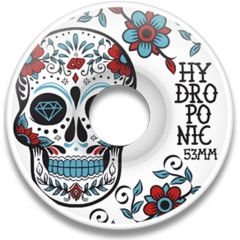 Hydroponic MEXICAN SKULL TURQUOISE Skate Wheels 53mm 100A