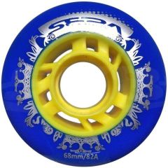 סט של 4 גלגלים Seba Street King Wheels 68mm 82a BLUE/YELLOW