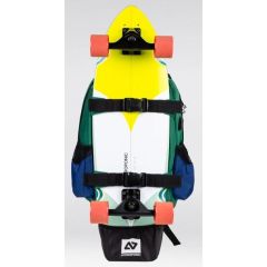 HYDROPONIC SKATE BACKPACK BG KENTER GREY GREEN NAVY