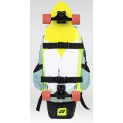 HYDROPONIC SKATE BACKPACK BG KENTER NAVY/YELLOW FLUOR/BLUE