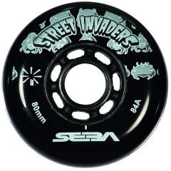 Seba Street Invaders Black Wheel 84MM