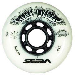 Seba Street Invaders set of 4 Wheels-80-White