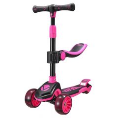 קורקינט לילדים 3 גלגלים Vital Tyke ורוד