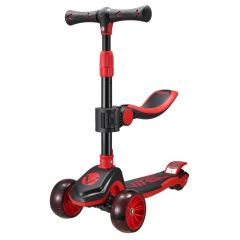 קורקינט לילדים 3 גלגלים Vital Tyke אדום