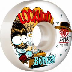 BONES STF Lockwood Experi-Mental Skating Skateboard Wheels 54mm V3 Slims 103A 4pk