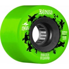 BONES ATF Rough Rider Wranglers Skateboard Wheels 59mm 80a 4pk Green