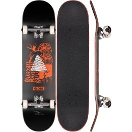 GLOBE G1 Fairweather Black/Red Skateboard complete 8.125 | Endlessroll