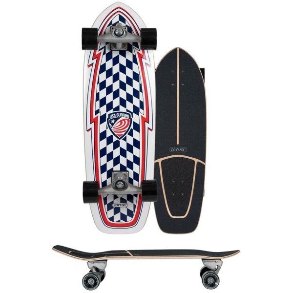 Carver 30.75 Booster USA Surfskate Complete | Endlessroll