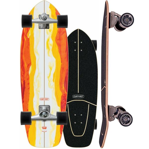 Carver Firefly 30.25インチ デッキのみ קארבר פיירפליי Carver 30.25 Firefly V2 Surfskate | Endlessroll