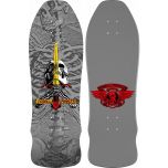 Powell Peralta Geegah Skull and Sword Silver 9.75 X 30 Complete